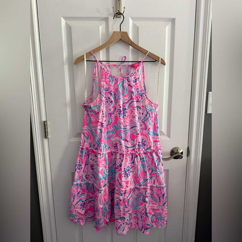 EUC Lilly Pulitzer Evelyn Prosecco Pink Don’t Be Jelly